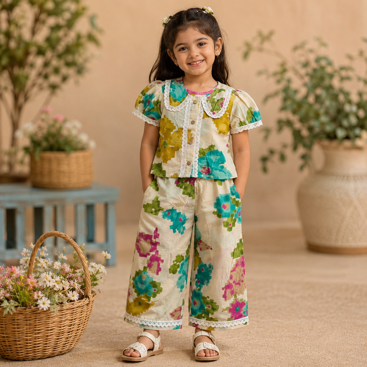 Pastel Floral Co-ord Set